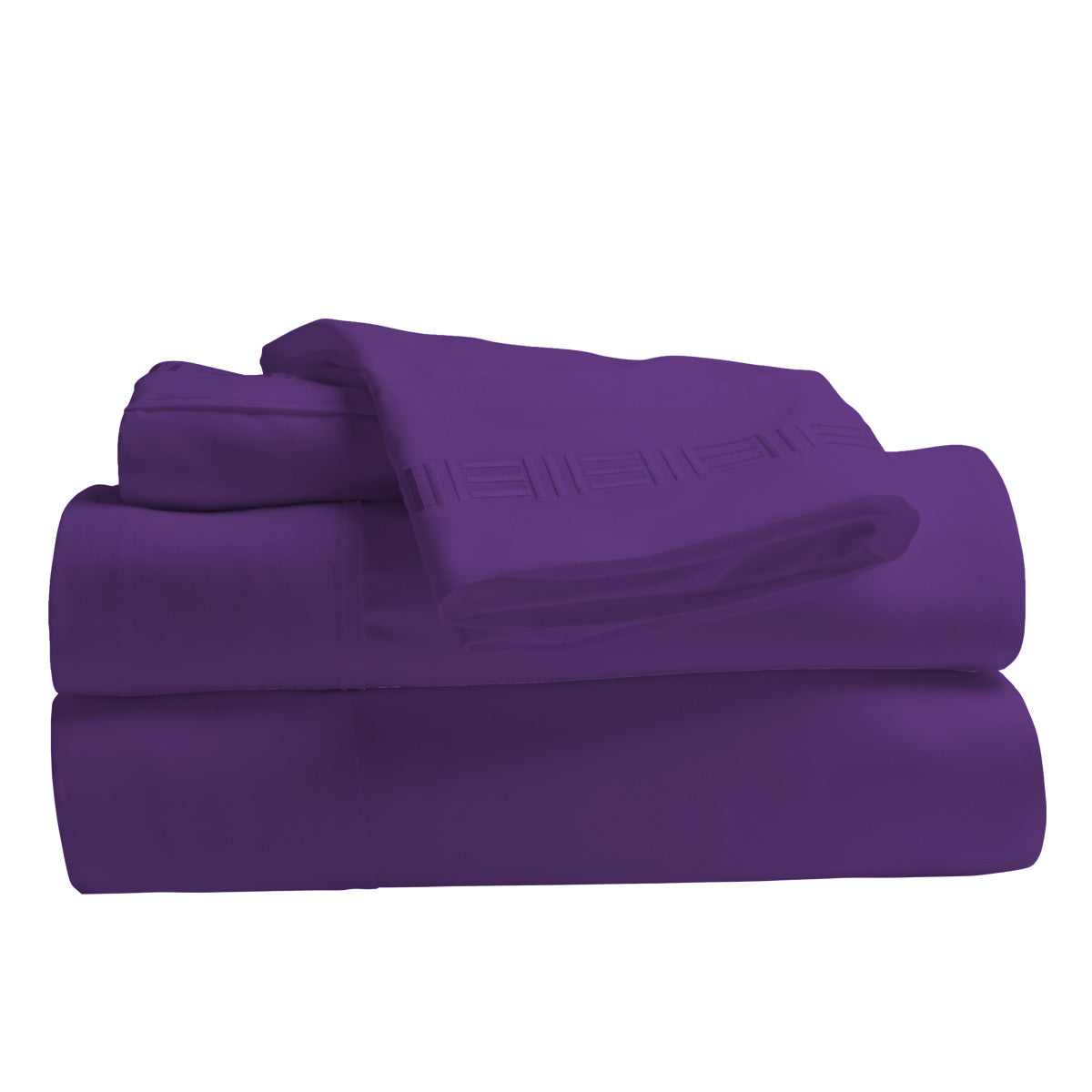 Nilus Twin Sheet Set - Purple