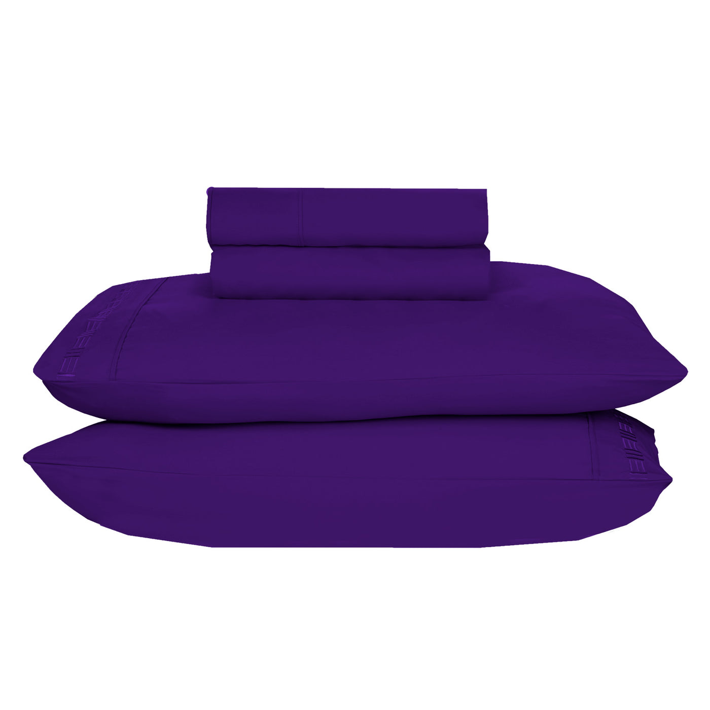 Nilus Twin Sheet Set - Purple