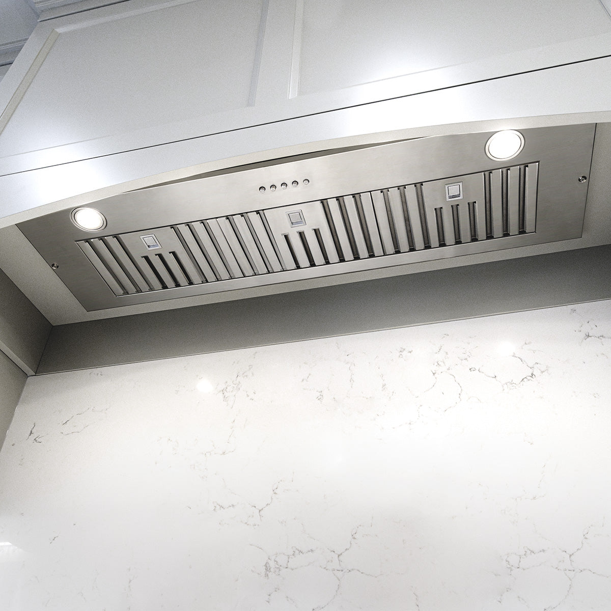 VICTORY Stainless Steel 36" 600 CFM Range Hood Insert - Q1-36