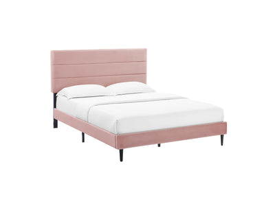 Nori 3-Piece Queen Bed - Rose Pink