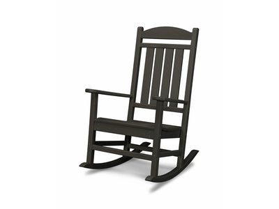 POLYWOOD® Presidential Rocking Chair - Black