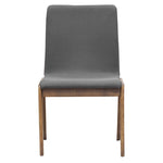 Thomaa Dining Chair Set - Brown/Dark Grey - Set of 2