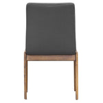 Thomaa Dining Chair Set - Brown/Dark Grey - Set of 2