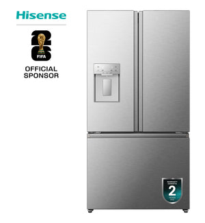 Hisense 36" 22.4 Cu. Ft. Stainless Steel Smart Counter-Depth French Door Refrigerator - RF225C3CSEI