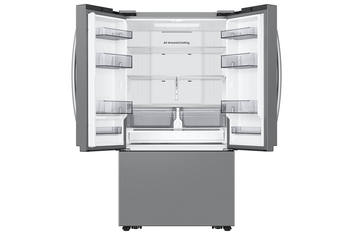 Samsung 36" 27 Cu. Ft. Stainless Steel Counter-Depth French Door Refrigerator - RF27CG5100SRAA