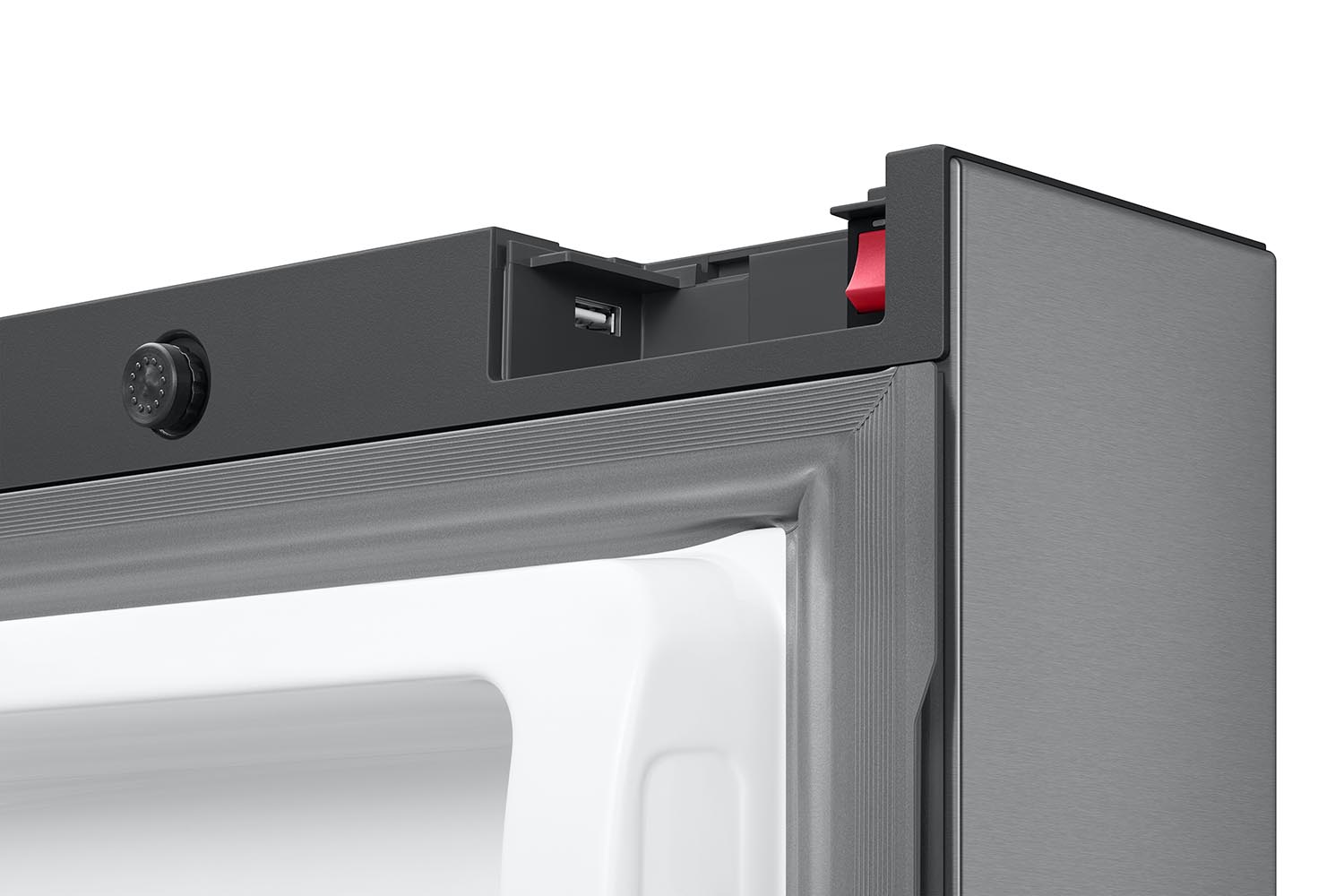 Samsung 36" 25 Cu. Ft. Stainless Steel Counter-Depth French Door Refrigerator with Family Hub - RF27CG5900SRAC