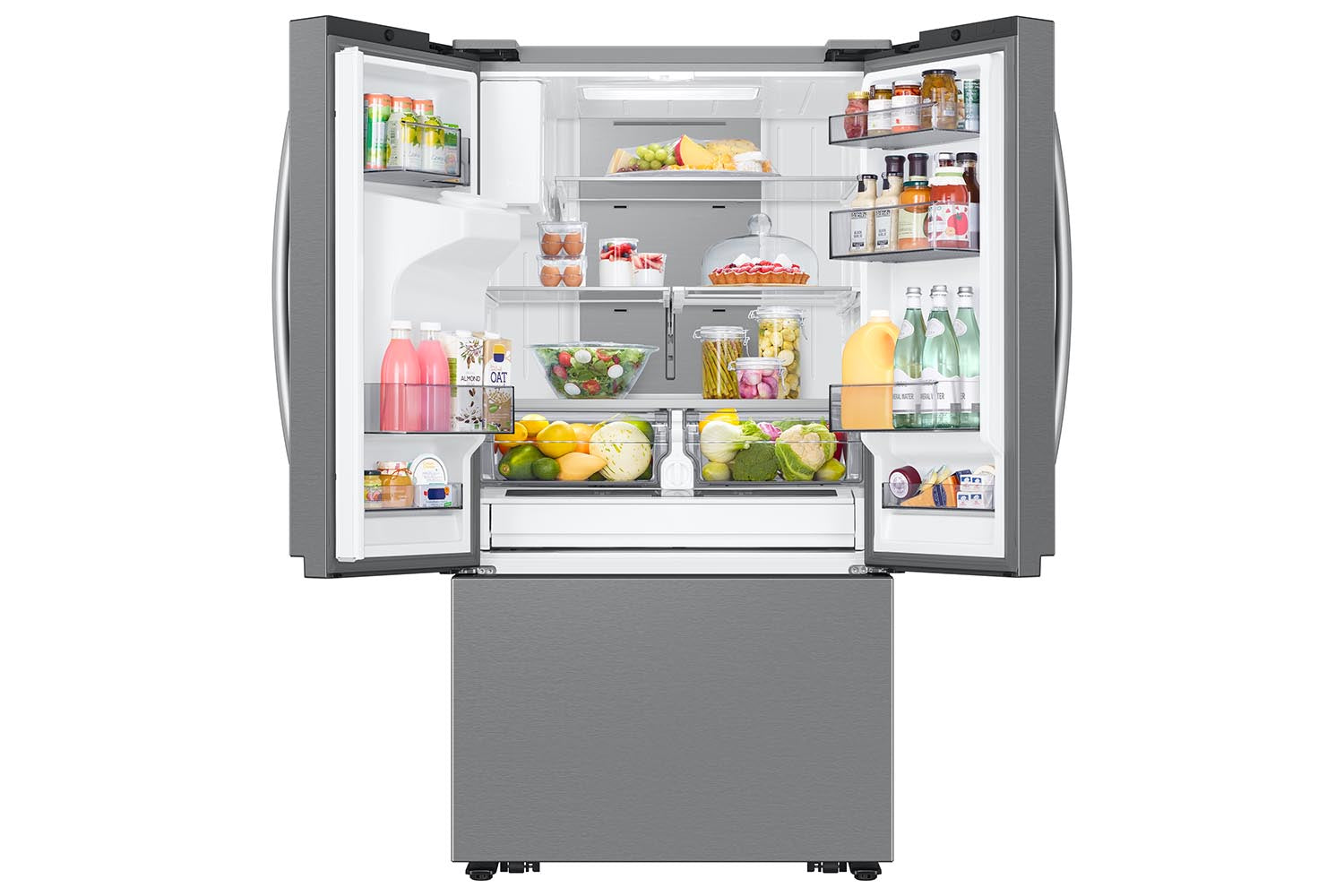 Samsung 36" 30 Cu. Ft. Stainless Steel French Door Refrigerator with Family Hub - RF32CG5900SRAC