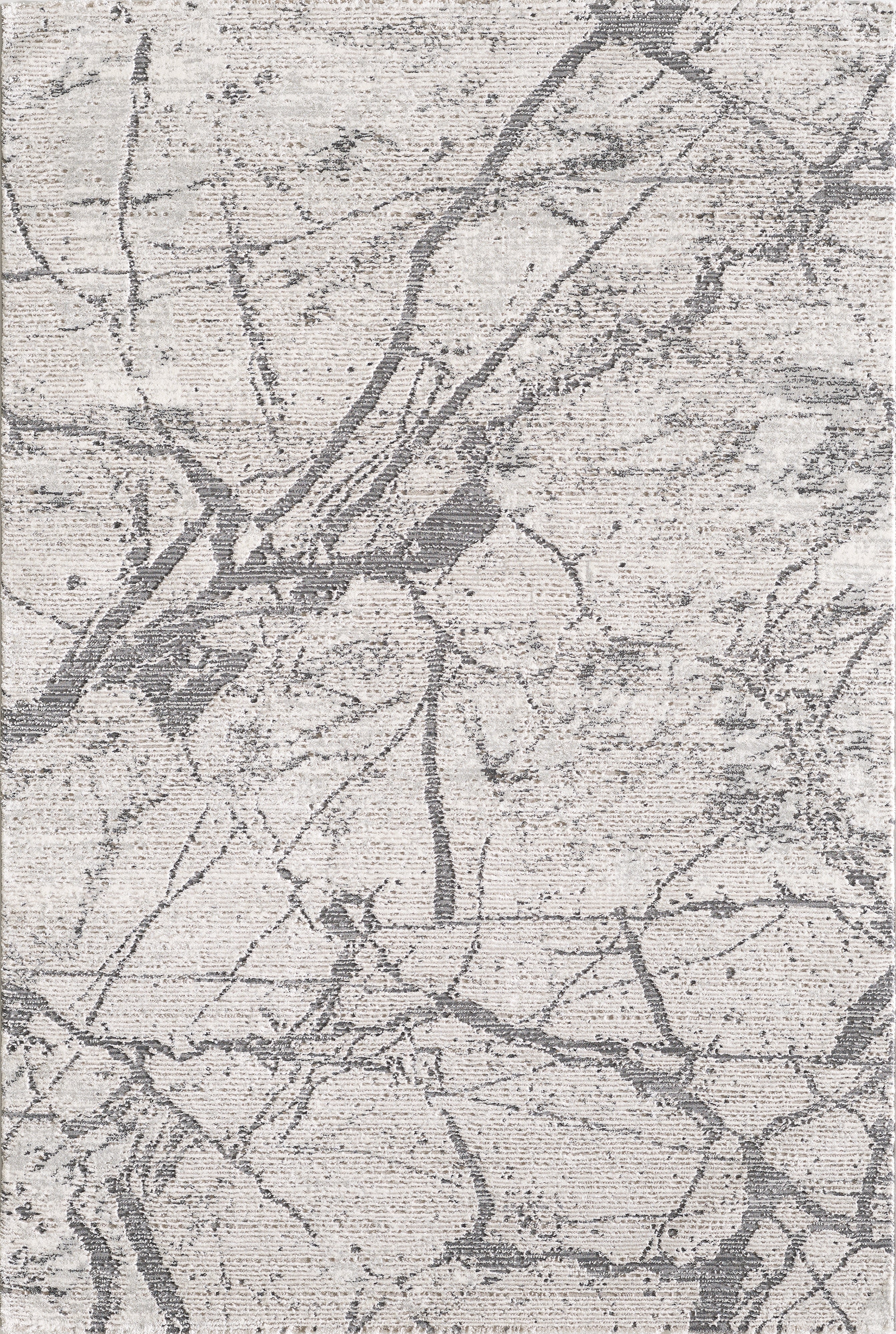 Merinos Robini 5'3" x 7'5" Area Rug - Grey