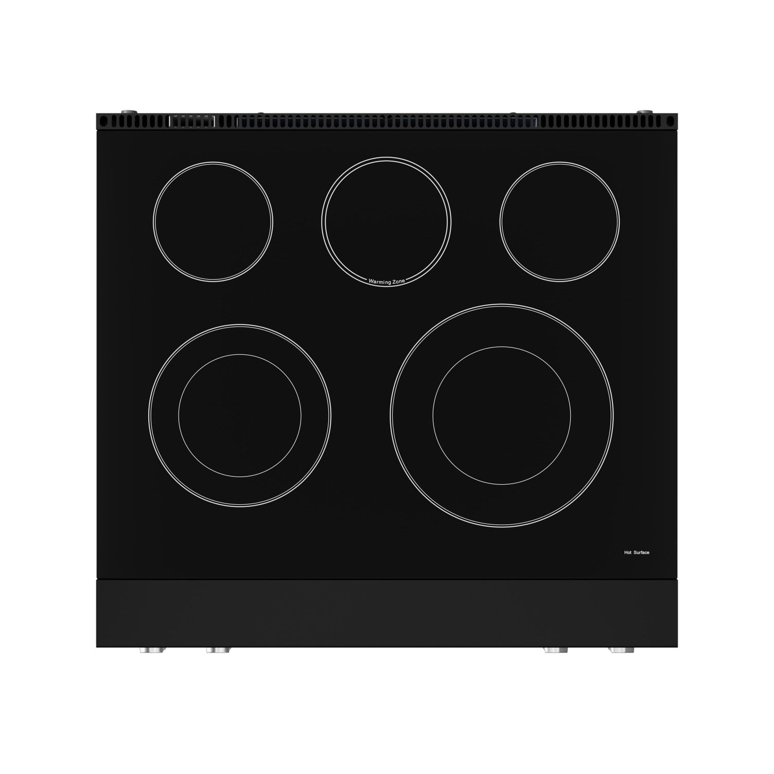 Thor Kitchen Black Stainless Steel Freestanding Professional Electric Range|Gordon Ramsay Series (4.55 cu.ft.) - RSE30B-SS