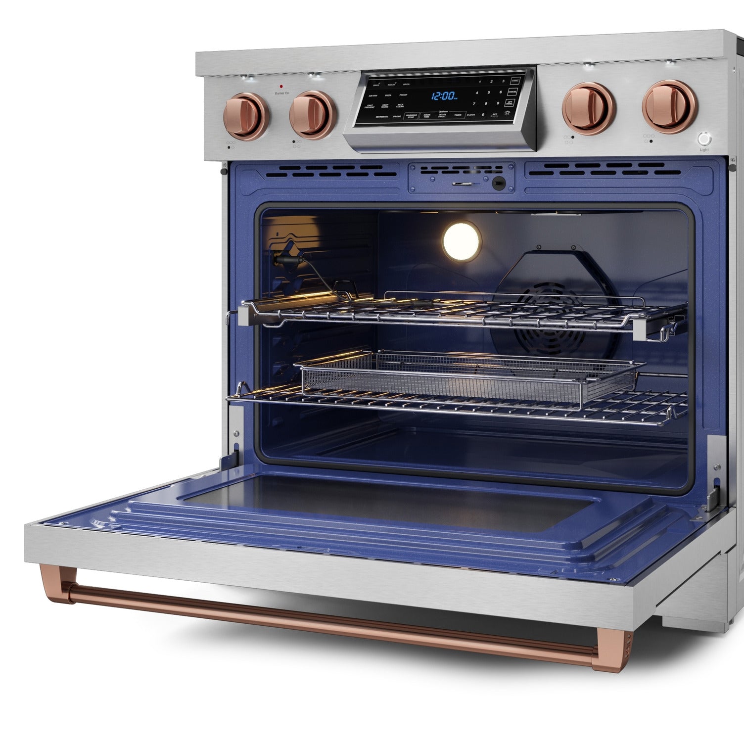 Thor Kitchen Stainless Steel Freestanding Professional Electric Range |Gordon Ramsay Series (6 cu.ft) - RSE36-RSG