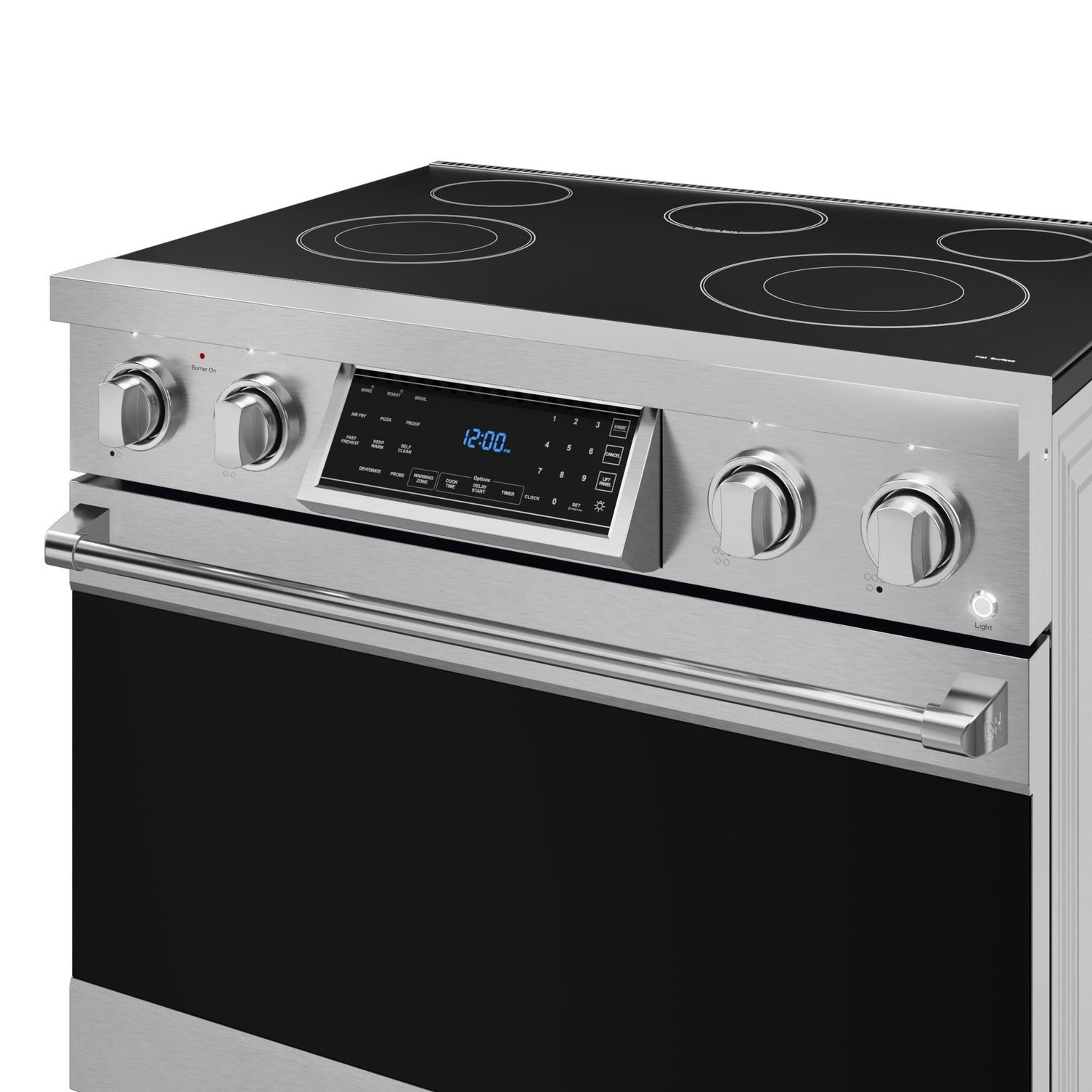 Thor Kitchen Stainless Steel Freestanding Professional Electric Range|Gordon Ramsay Series (6 cu.ft) - RSE36