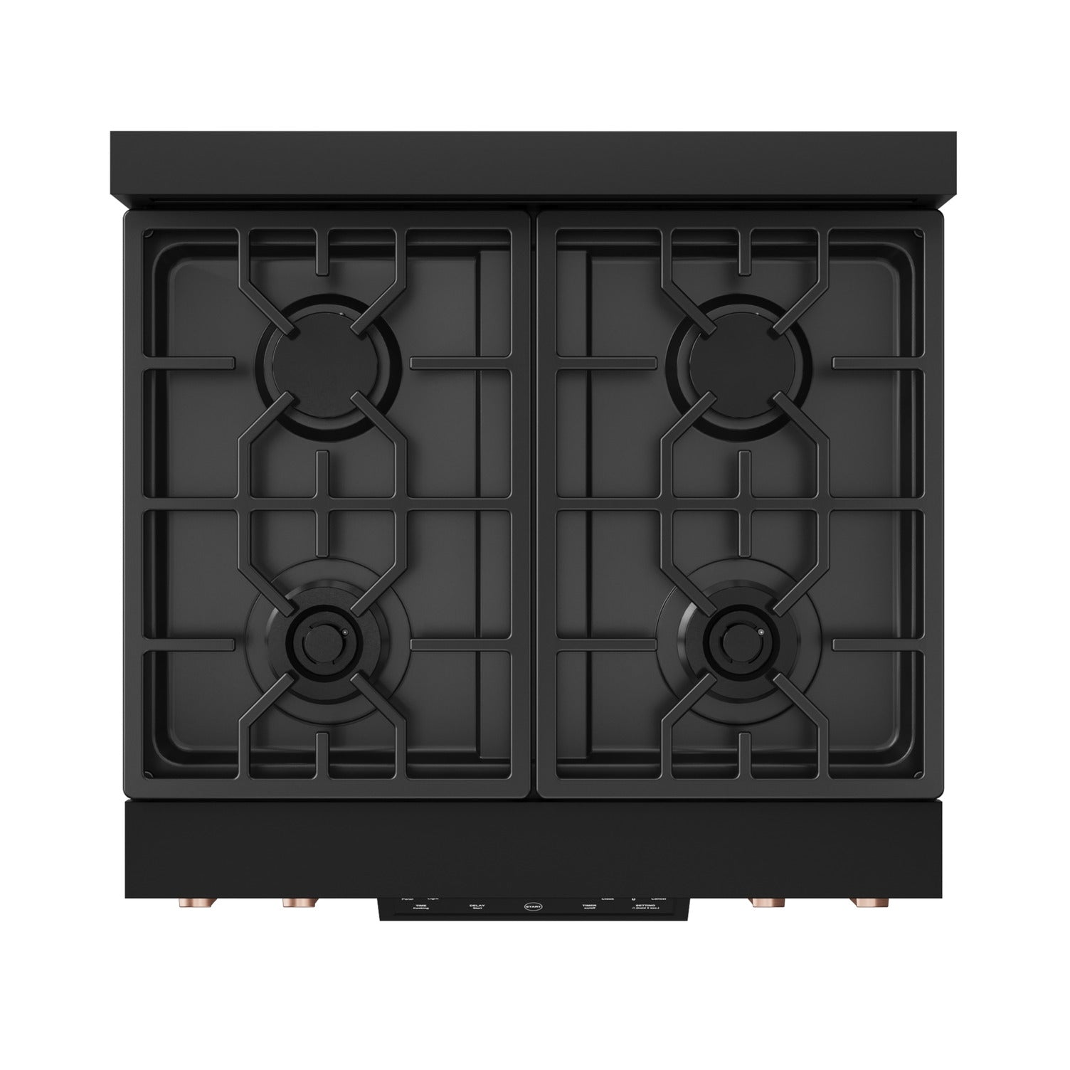 Thor Kitchen Black Stainless Steel Freestanding Professional Gas Range|Gordon Ramsay Series (4.55 cu.ft.) - RSG30B-RSG