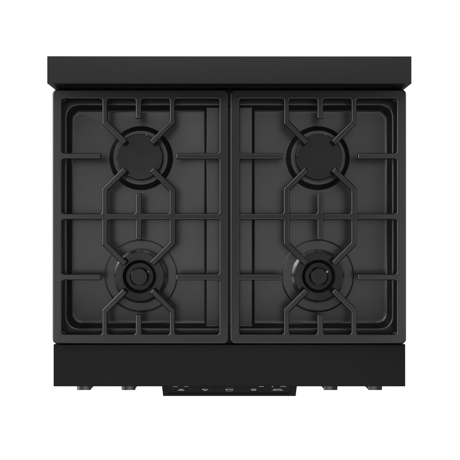 Thor Kitchen Black Stainless Steel Freestanding Professional Gas Range|Gordon Ramsay Series (4.55 cu.ft.) - RSG30B