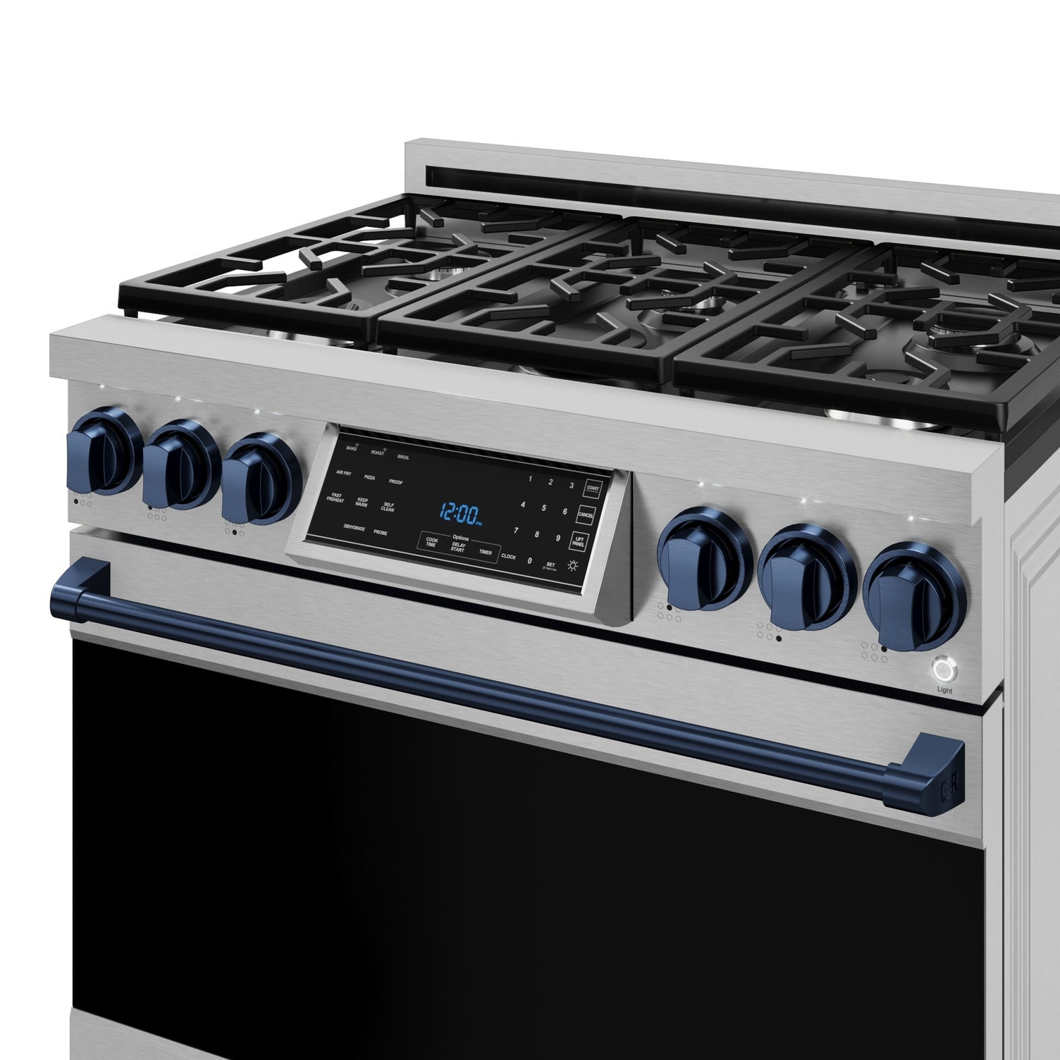 Thor Kitchen Stainless Steel Freestanding Professional Gas Range|Gordon Ramsay Series (6 cu.ft.) - RSG36-BLU