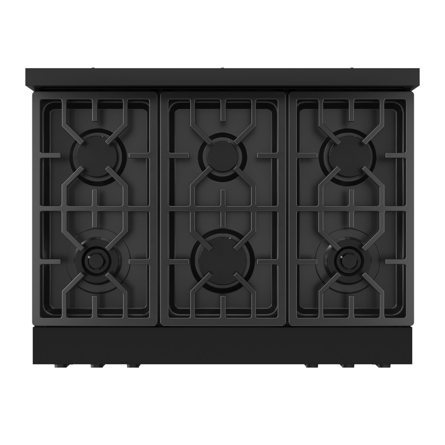 Thor Kitchen Black Stainless Steel Freestanding Professional Gas Range|Gordon Ramsay Series (6 cu.ft.) - RSG36B