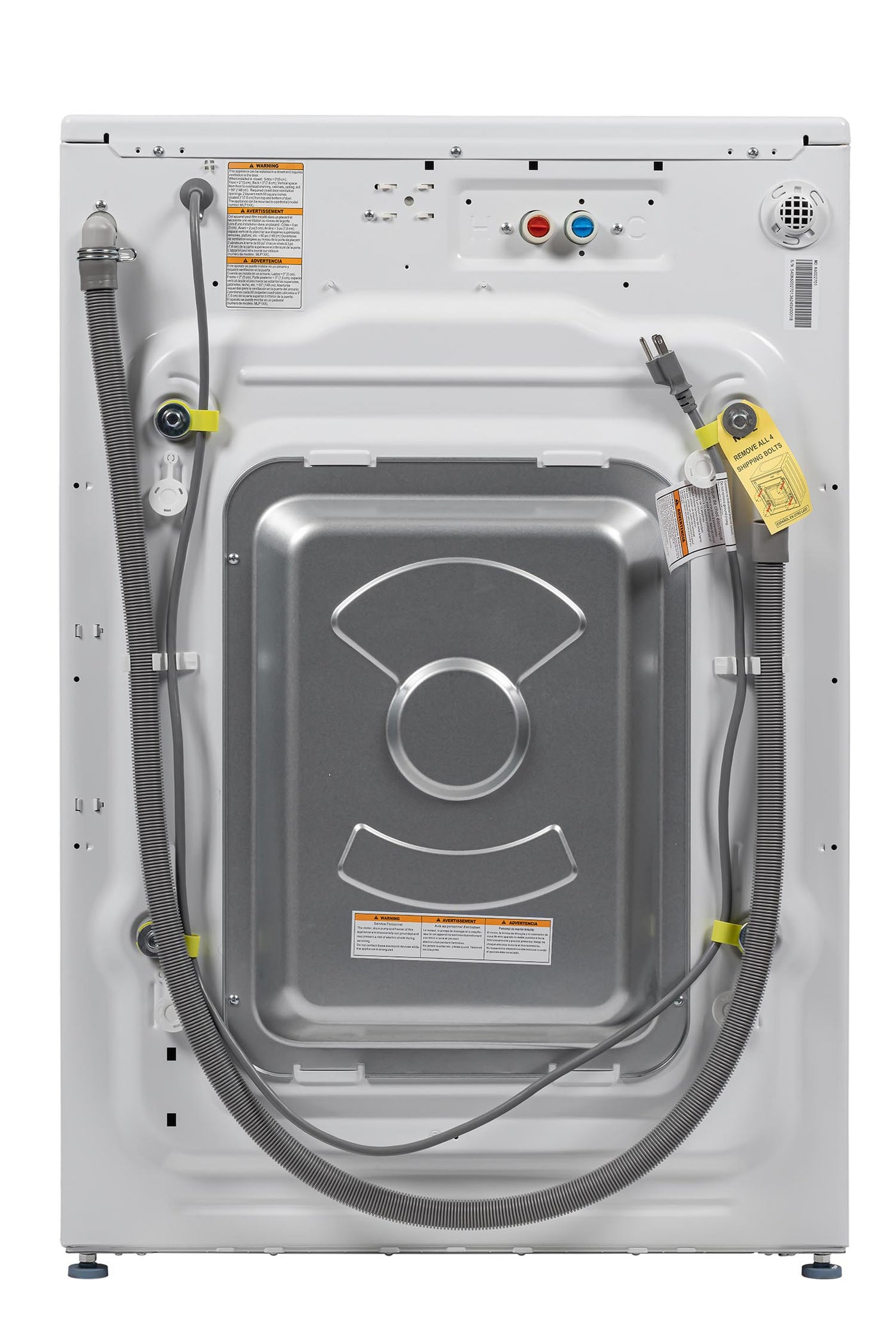 L2 White Front Load Washer (5.2 Cu. Ft) - LF52N3AWW