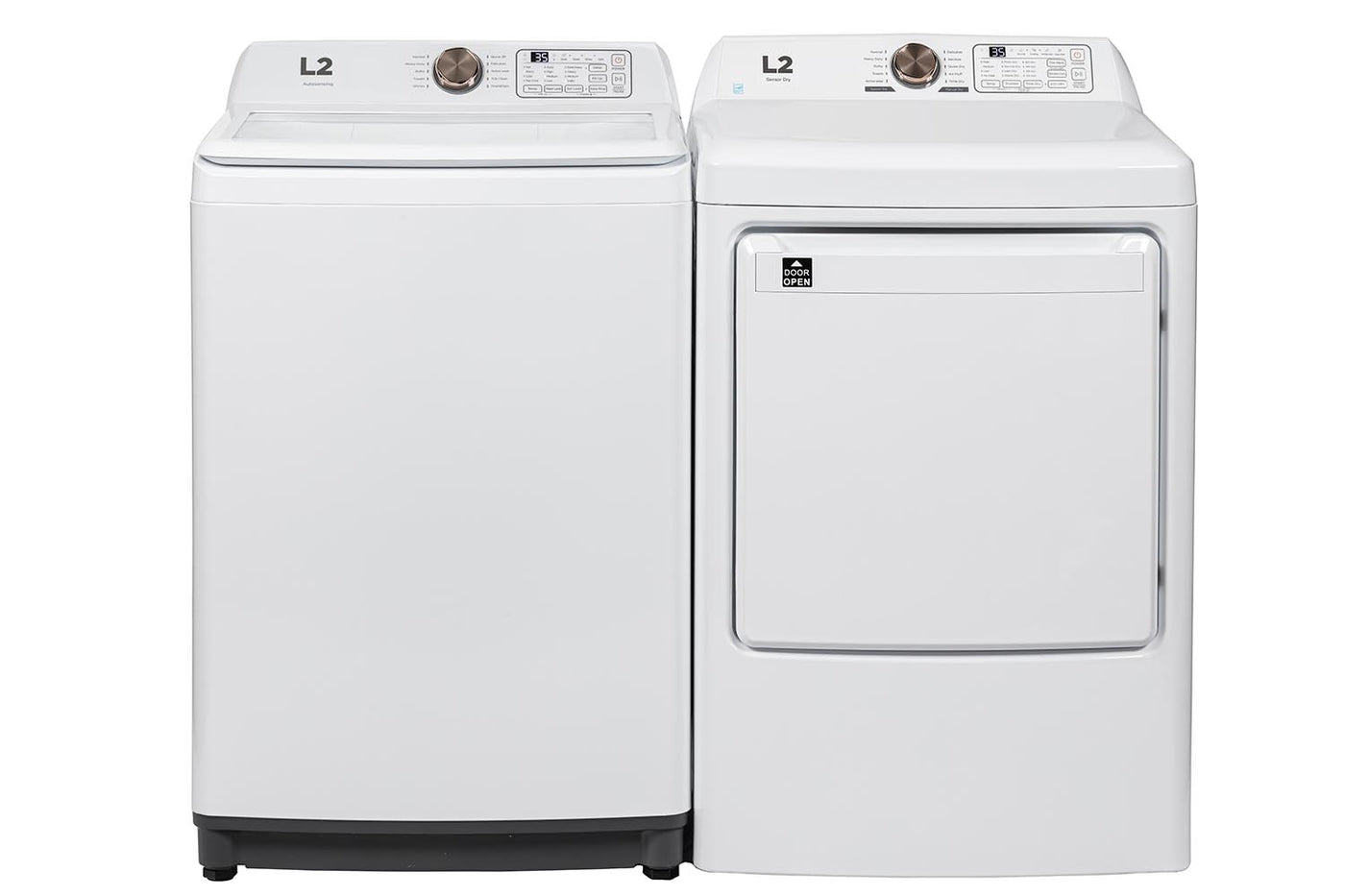L2 White Top Load Washer (5.2 Cu. Ff) - LT52N1BWWC