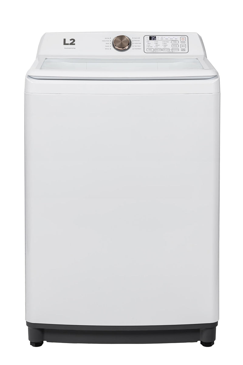 L2 White Top Load Washer (5.2 Cu. Ff) - LT52N1BWWC | Leon's