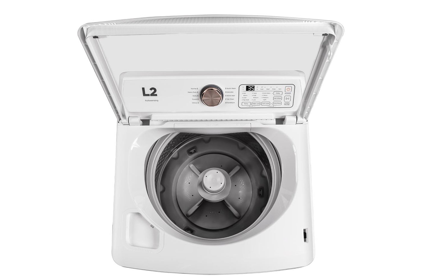 L2 White Top Load Washer (4.3 Cu. Ft) - LT43A3AWW