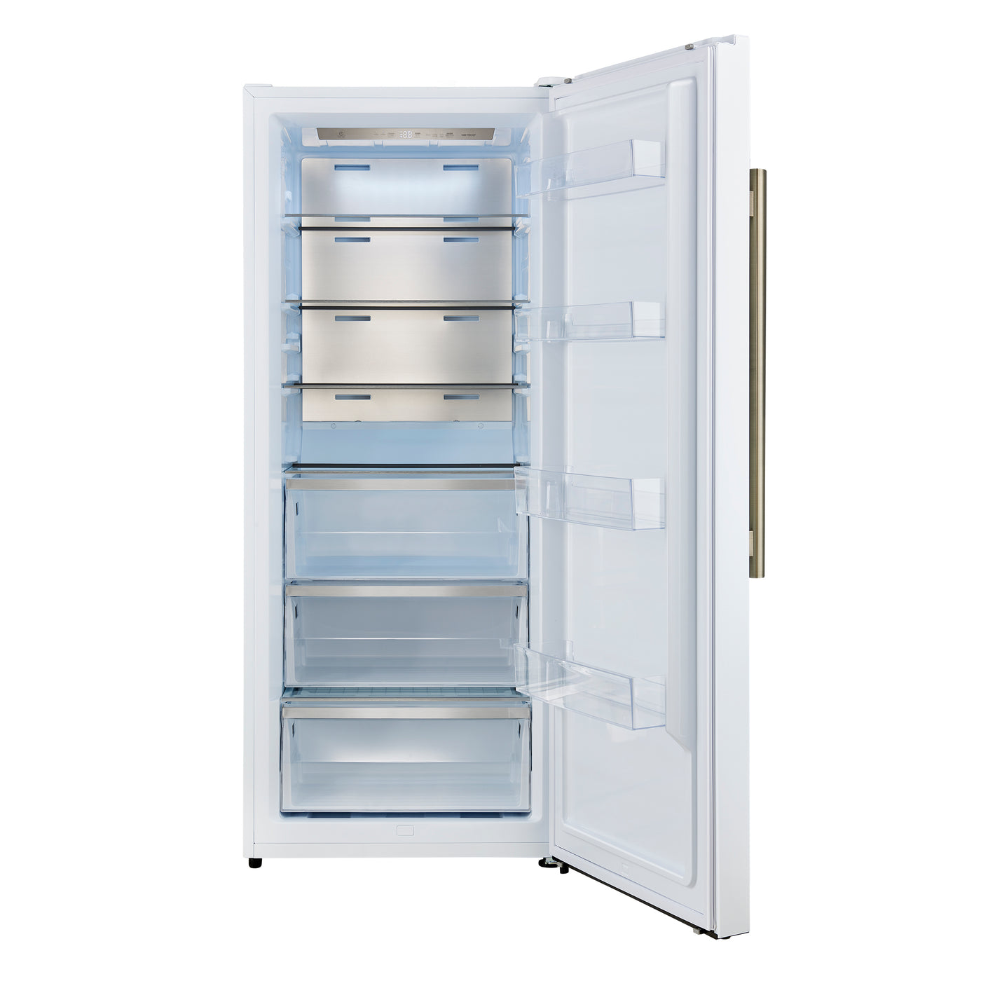 Forno Maderno 28" White Convertible Refrigerator/Freezer with Right Swing Door (13.6 Cu. Ft.) - FFFFD1722-28WHT-RS