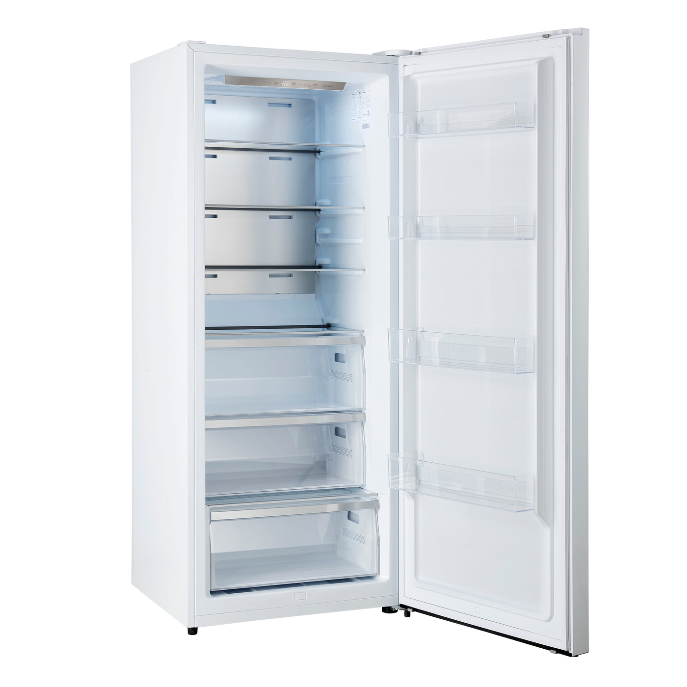 Forno Maderno 28" White Convertible Refrigerator/Freezer with Right Swing Door (13.6 Cu. Ft.) - FFFFD1722-28WHT-RS