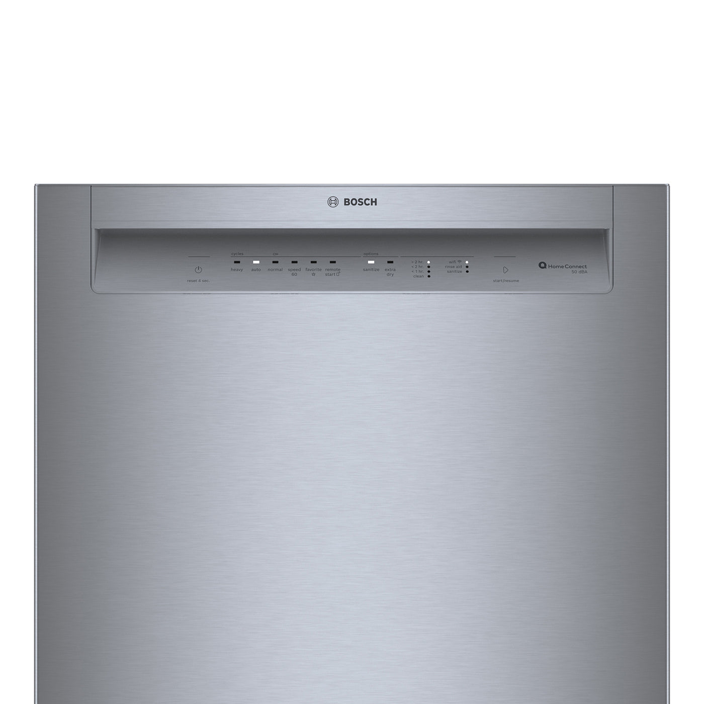 Bosch Stainless Steel Anti Fingerprint 24" Smart Dishwasher with Home Connect - SHE3AEM5N