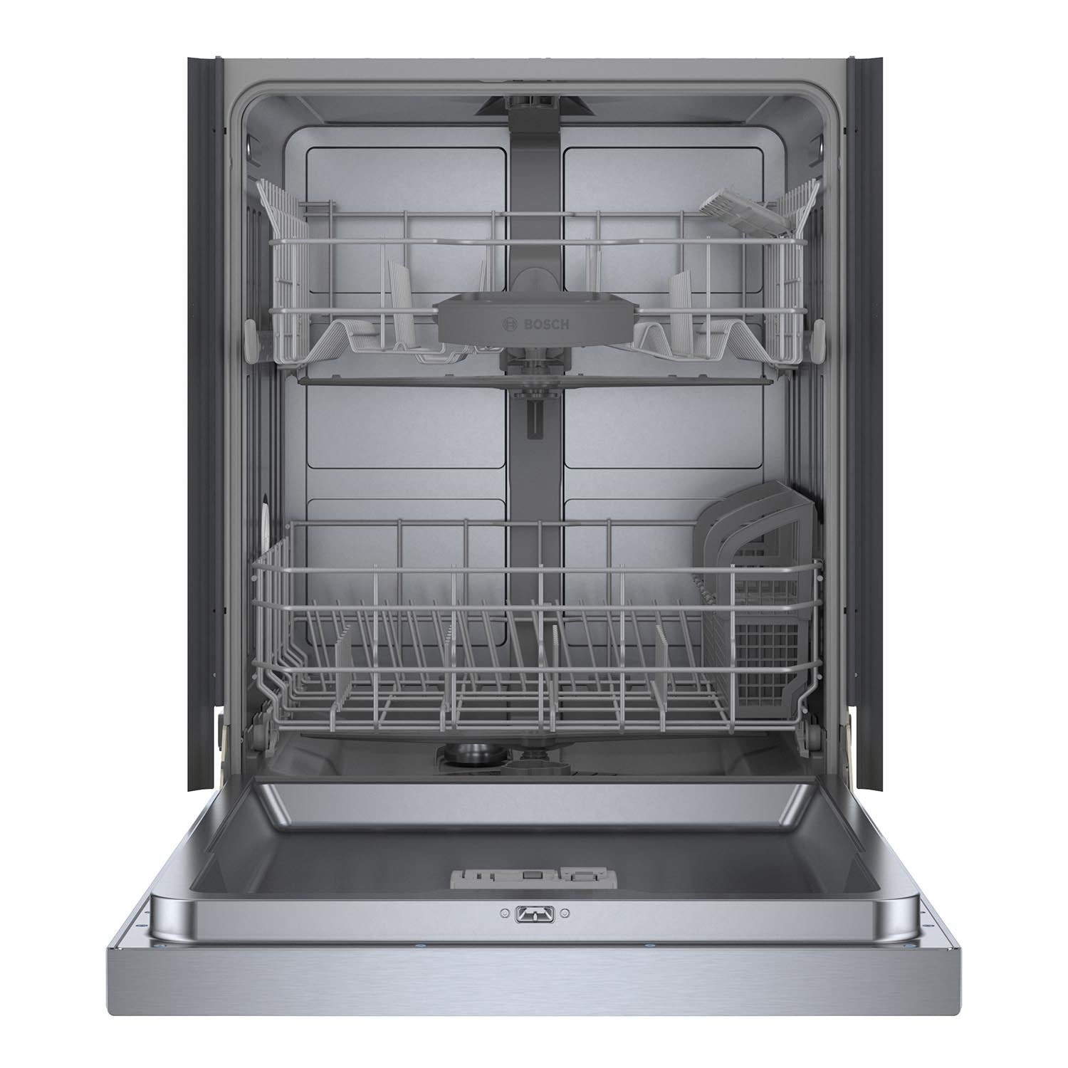 Bosch Stainless Steel Anti Fingerprint 24" Smart Dishwasher with Home Connect - SHE3AEM5N