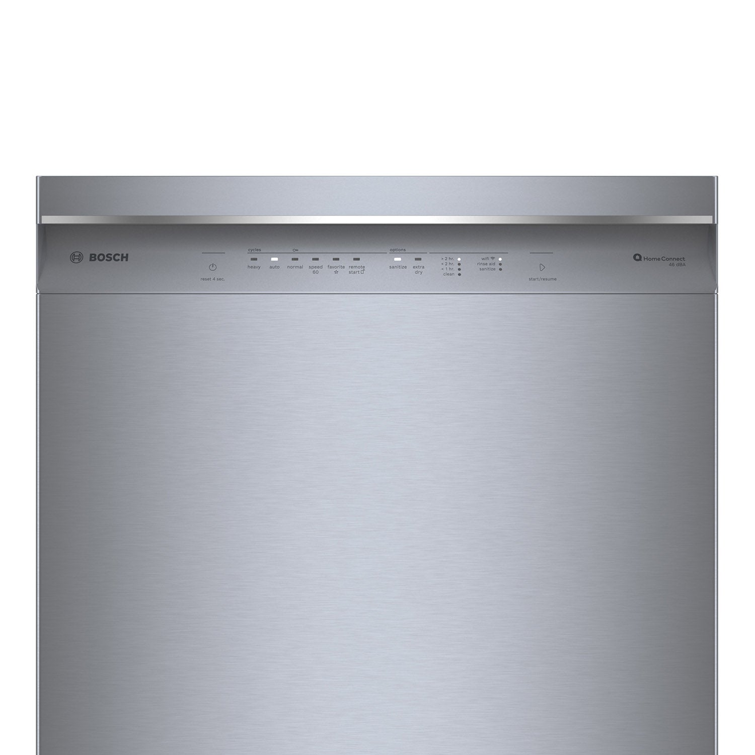 Bosch Stainless Steel 24" Smart Dishwasher with Home Connect, Third Rack - SHE53C85N