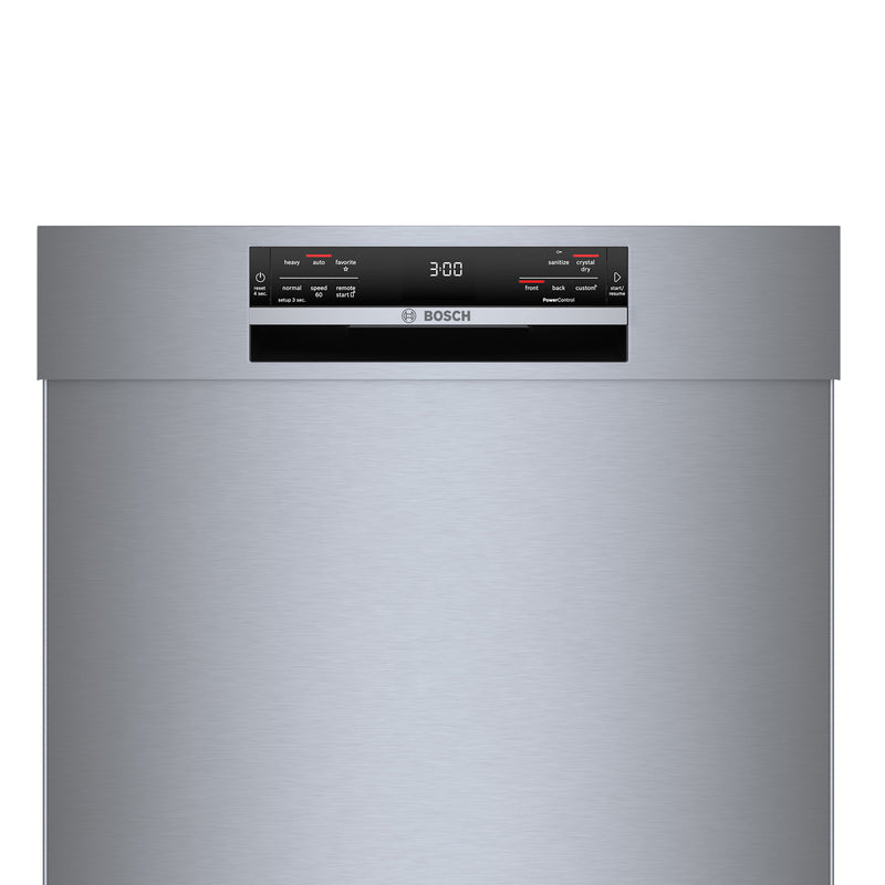 Bosch Stainless Steel 24" Smart Dishwasher with Home Connect, Third