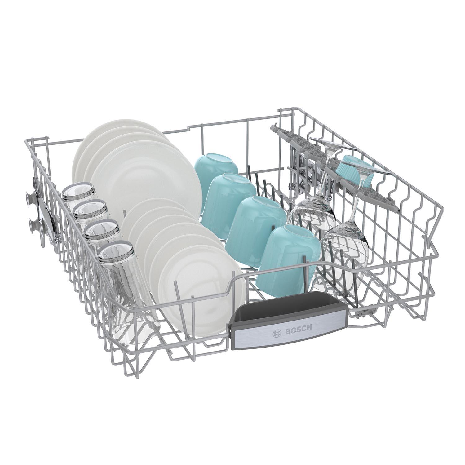 Bosch Stainless Steel 24" Smart Dishwasher with Home Connect, Third Rack - SHP55CM5N