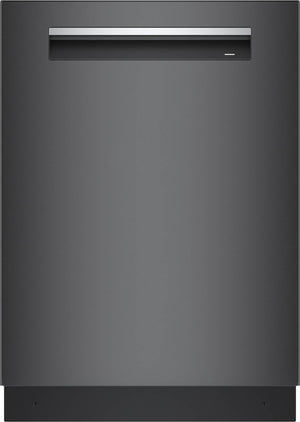 Bosch Black Stainless Steel 24" Smart Dishwasher with Home Connect, Third Rack - SHP78CM4N