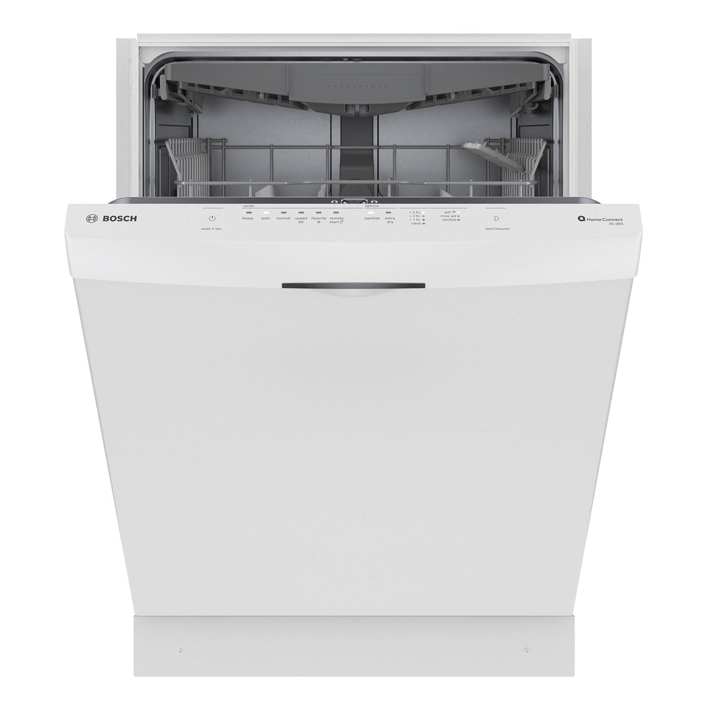 Bosch White 24" Smart Dishwasher with Home Connect, Third Rack - SHS53CM2N