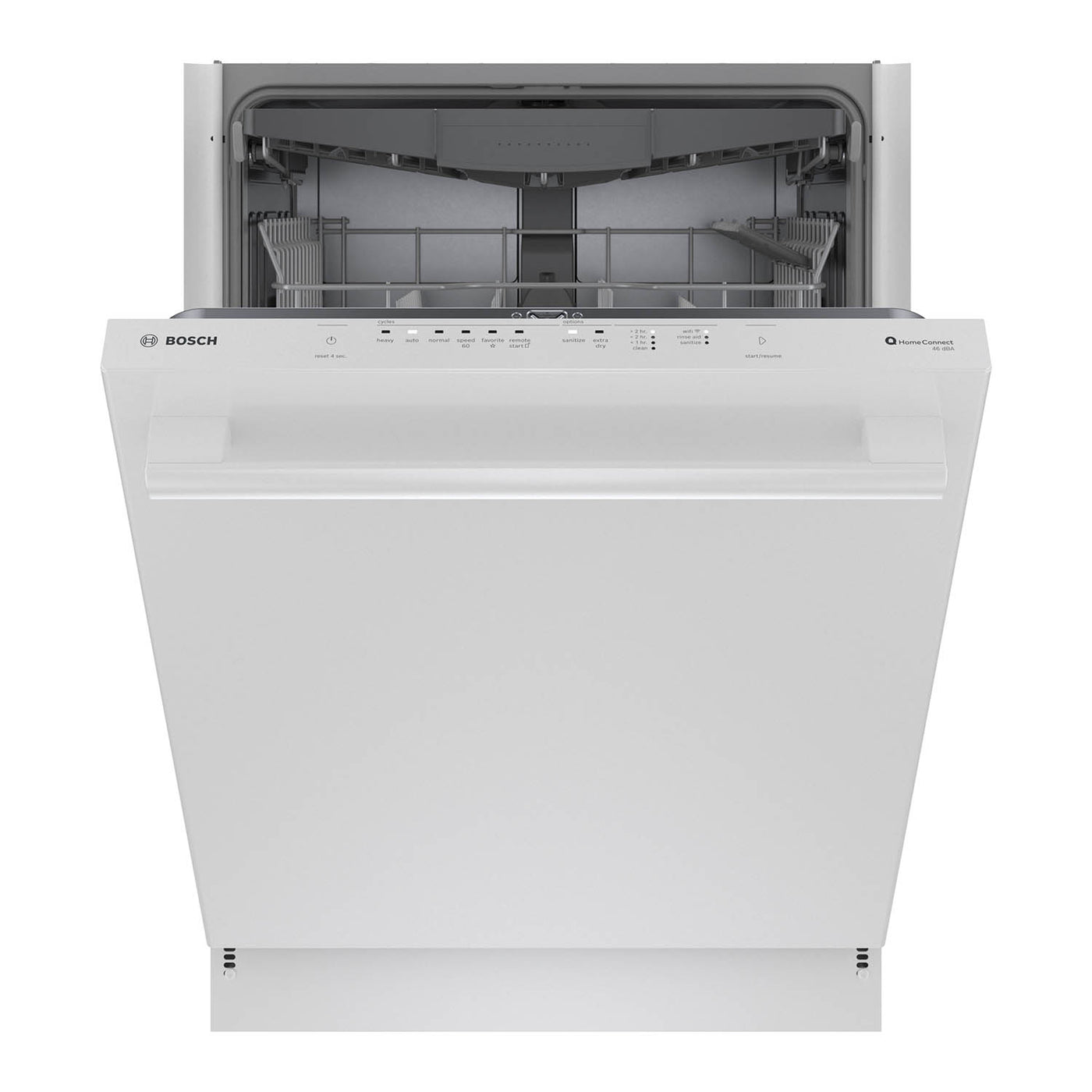 Bosch White 24" Smart Dishwasher with Home Connect, Third Rack - SHX5AEM2N