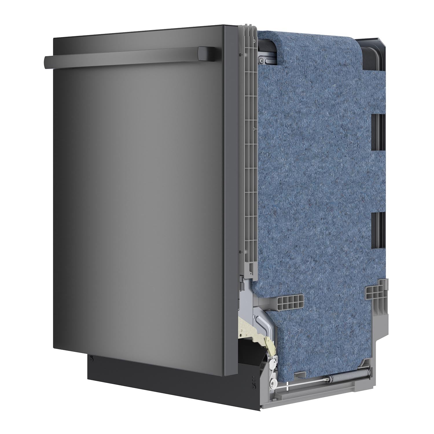 Bosch Black Stainless Steel Anti Fingerprint 24" Smart Dishwasher with Home Connect, Third Rack - SHX5AEM4N