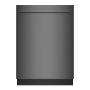 Bosch Black Stainless Steel Anti Fingerprint 24" Smart Dishwasher with Home Connect, Third Rack - SHX5AEM4N