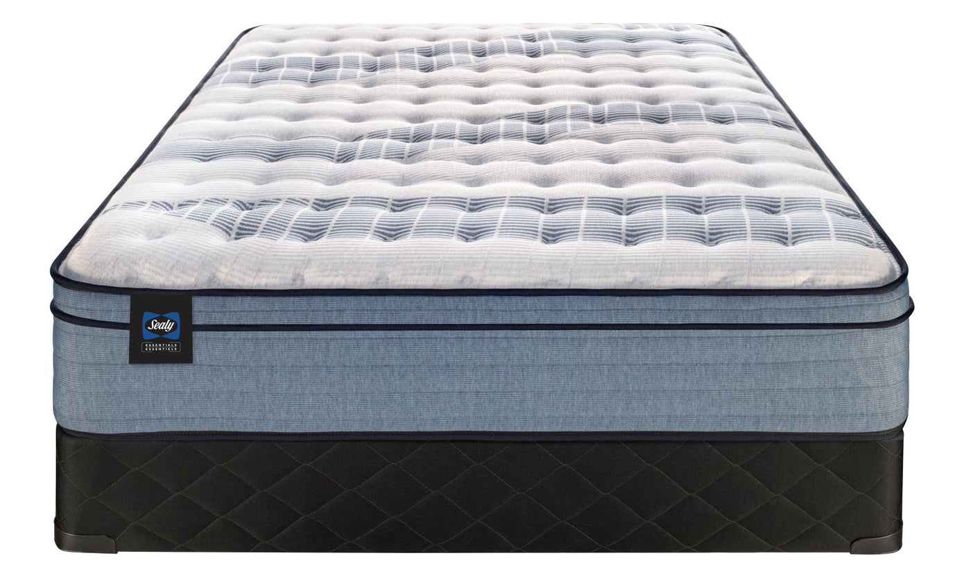 Sealy® Essentials Remy Firm Eurotop Full Mattress and Boxspring Set