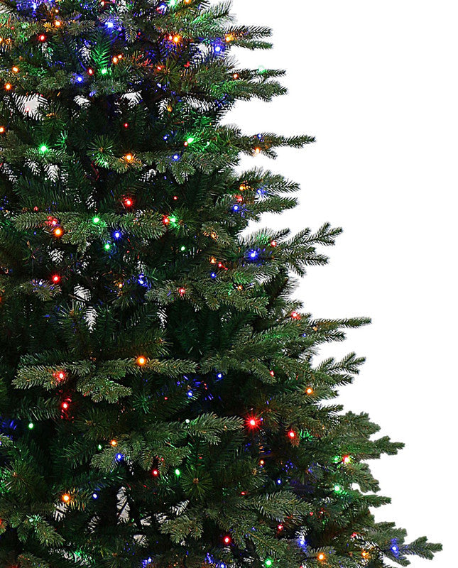 Home Accents Christmas Tree 9ft Dunland Balsam Fir LED Pre-lit  Tree-New-Pick Up