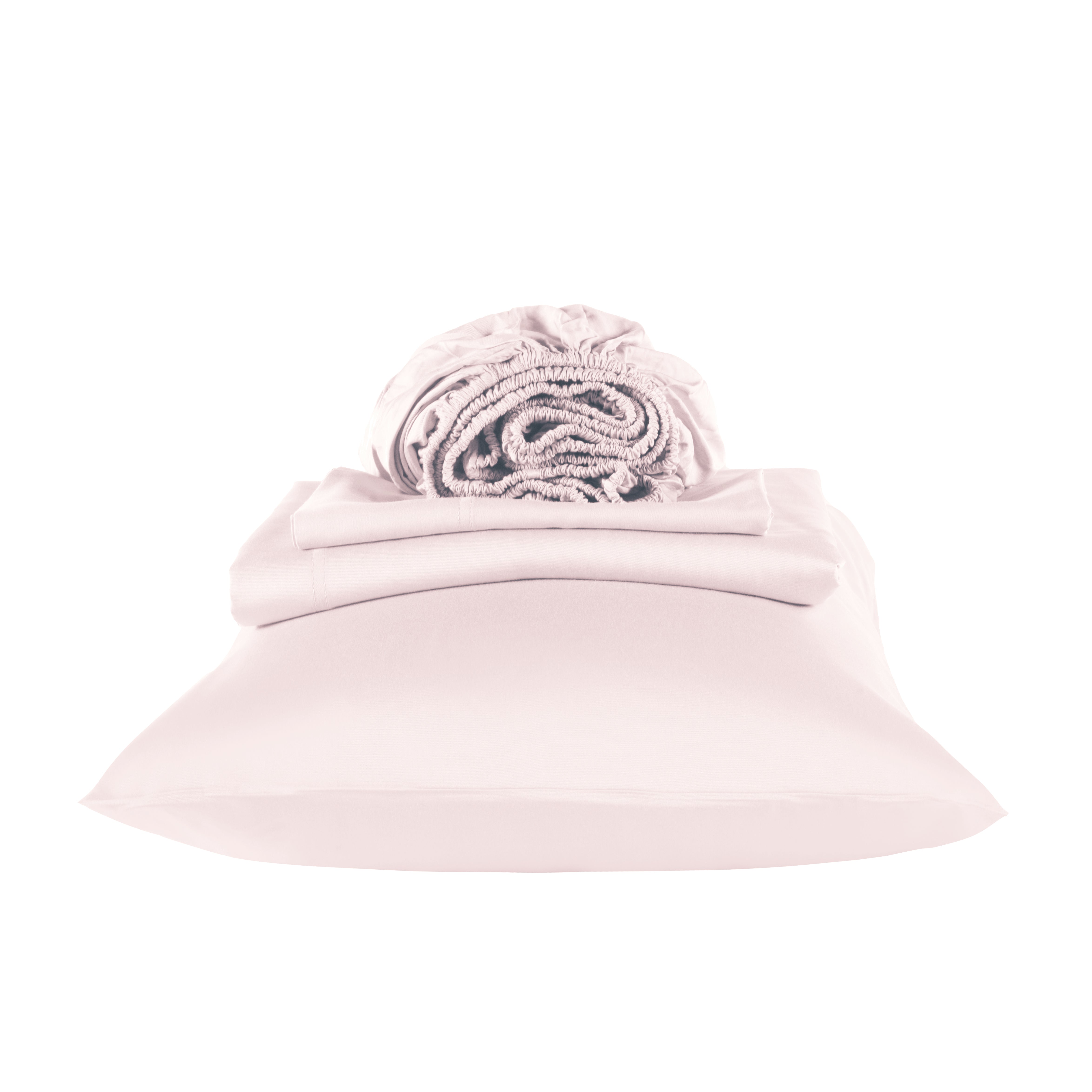 Cotton House King Bamboo Sheet Set - Mauve Morn, Pink