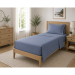 Cotton House Twin XL Sheet Set - Spa Blue