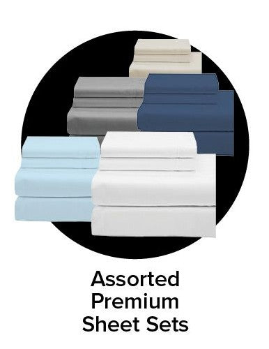 Cotton House Microfibre Queen Sheet Set - Assorted Colours
