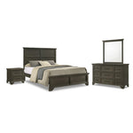 Abigail 6-Piece Full Bedroom Package - Grey