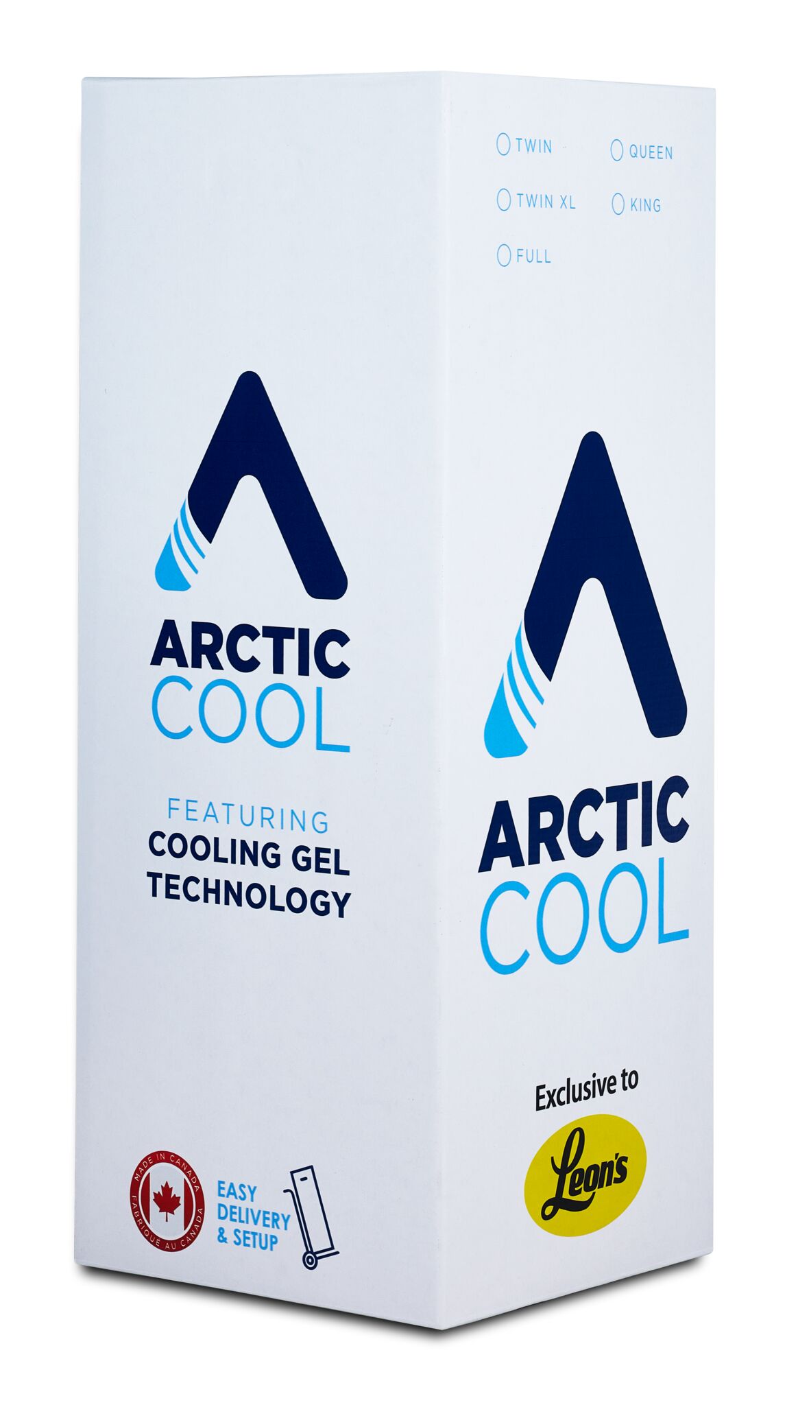 Feeling Connected - So Sleepy Arctic Cool Medium Tight Top Twin Mattress-in-a-Box