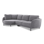 Ariana 2-Piece Sectional with Left Facing Chaise - Ash