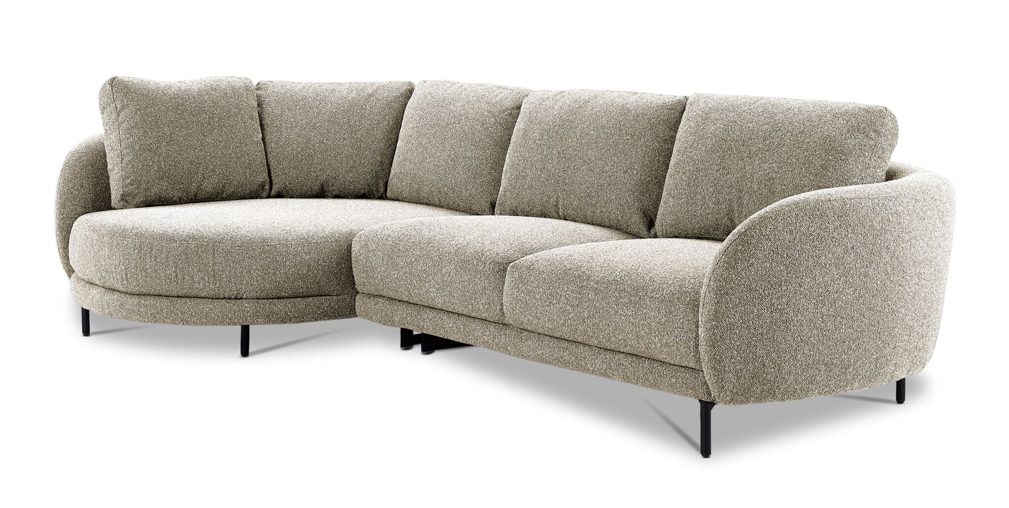 Ariana 2-Piece Sectional with Left Facing Chaise - Birch