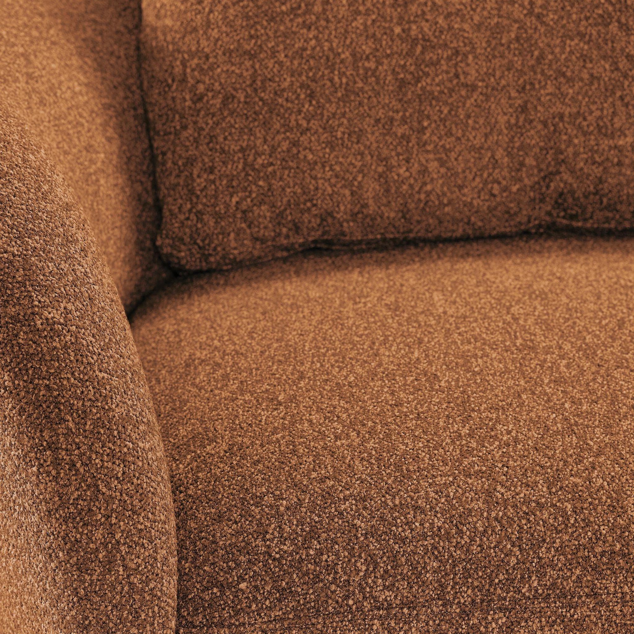 Ariana 2-Piece Sectional with Right Facing Chaise - Orange