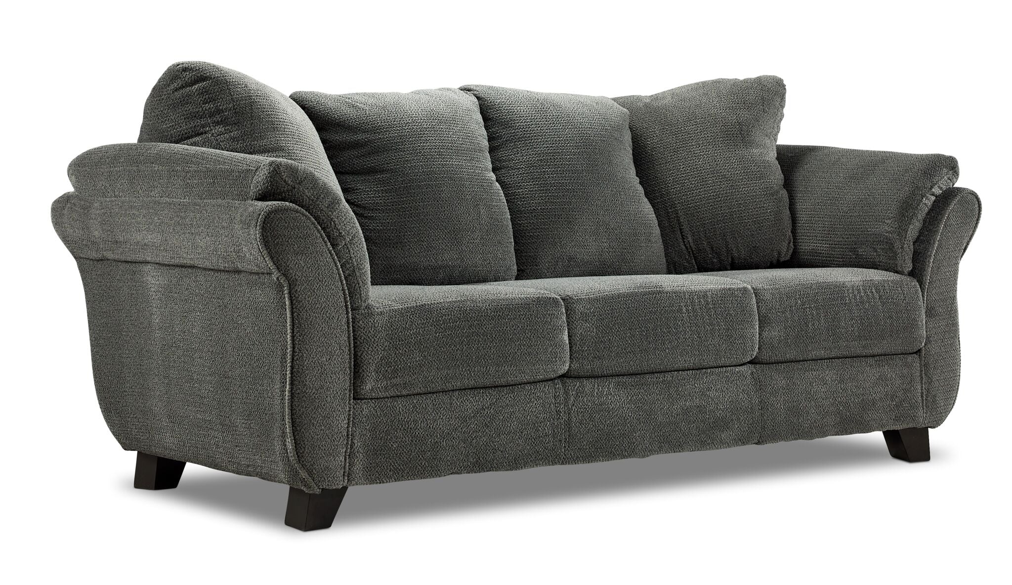 Avery Sofa, Loveseat and Chair Set - Charcoal