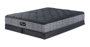 Beautyrest Countess Tight Top Firm Queen Mattress and Low Profile Split Boxspring Set