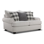 Beverly Loveseat - TicTac Ivory