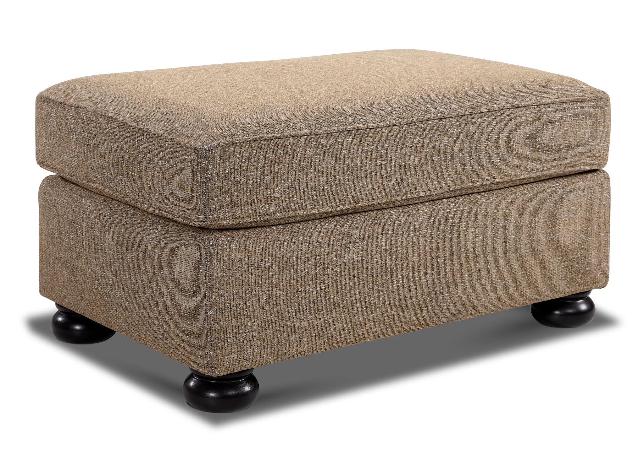 Beverly Ottoman - Hightec Umber