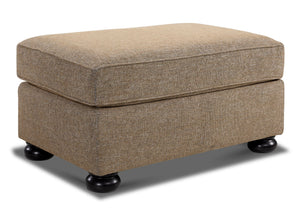 Beverly Ottoman - Hightec Umber
